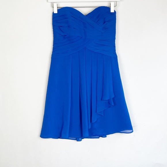 Davids Bridal Cocktail Bridesmaid Dress Size 2 - Picture 1 of 3